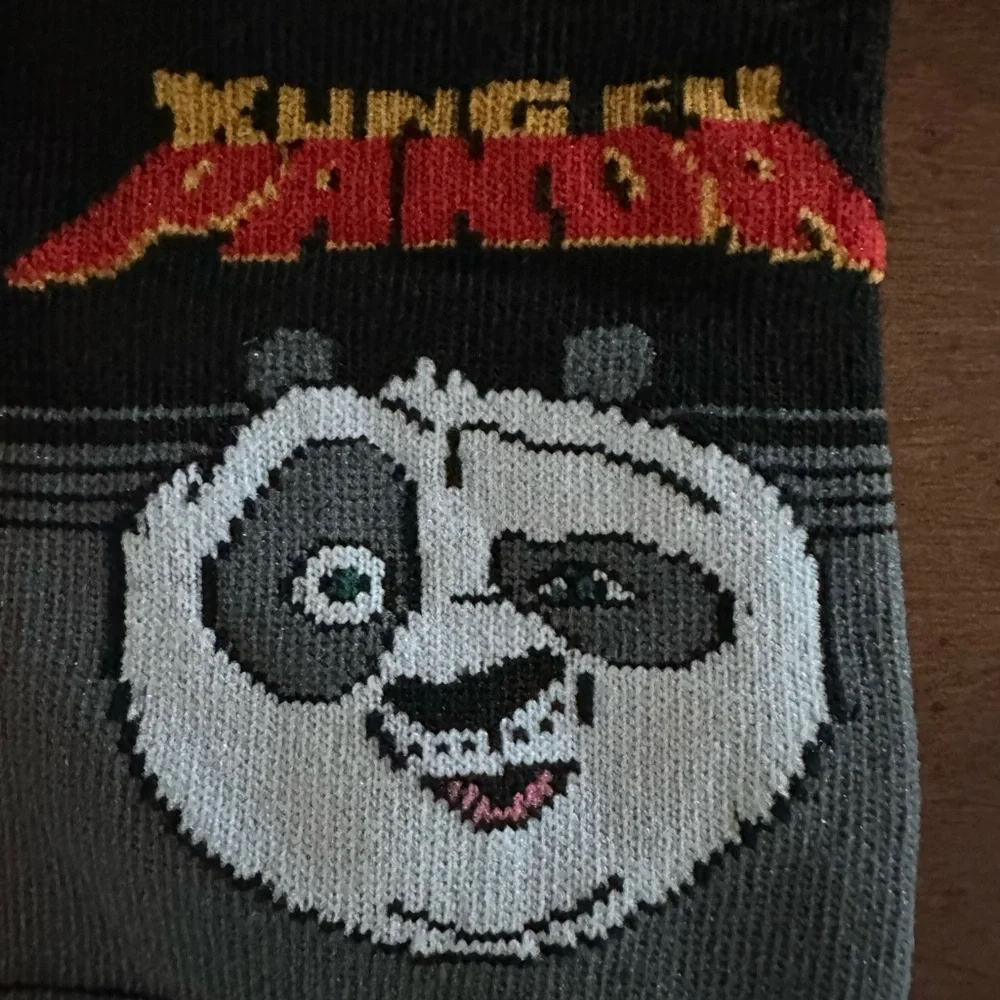 🌵3/$15 Kung Fu Panda novelty crew socks (see description)